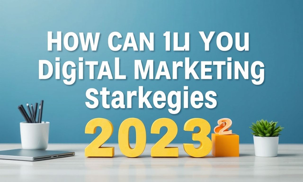 2023’te Dijital Pazarlama Stratejilerinizi Nasıl Geliştirebilirsiniz? How Can You Improve Your Digital Marketing Strategies in 2023?