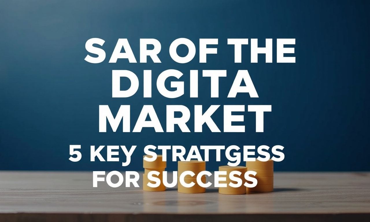 Dijital Pazarın Yıldızı: Başarı İçin Gerekli 5 Anahtar Strateji Star of the Digital Market: 5 Key Strategies for Success
