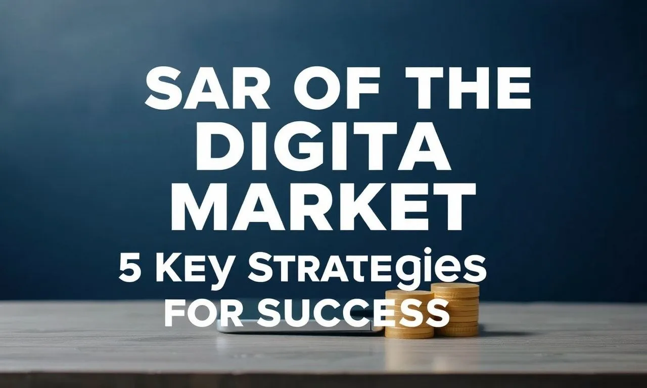 Dijital Pazarın Yıldızı: Başarı İçin Gerekli 5 Anahtar Strateji Star of the Digital Market: 5 Key Strategies for Success