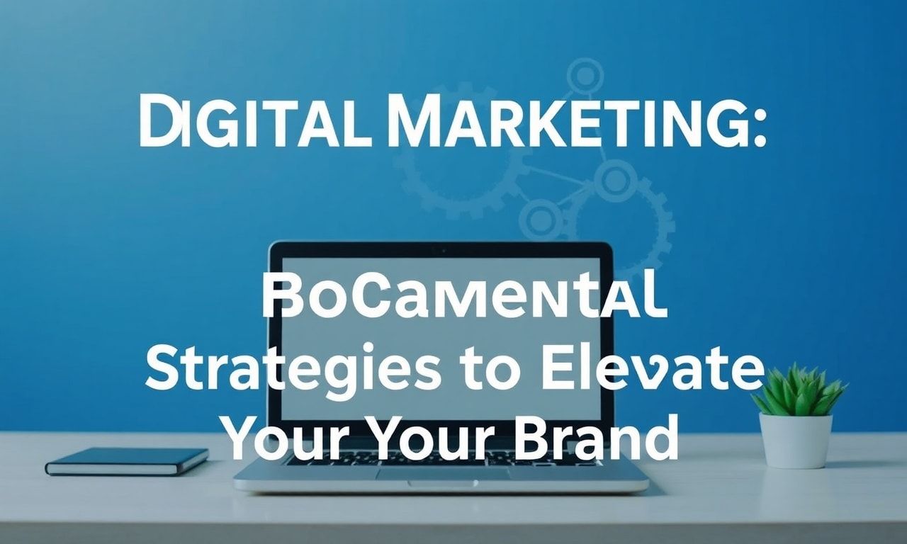 Dijital Pazarlama: Markanızın İleri Seviyeye Çıkması İçin Temel Stratejiler Digital Marketing: Fundamental Strategies to Elevate Your Brand