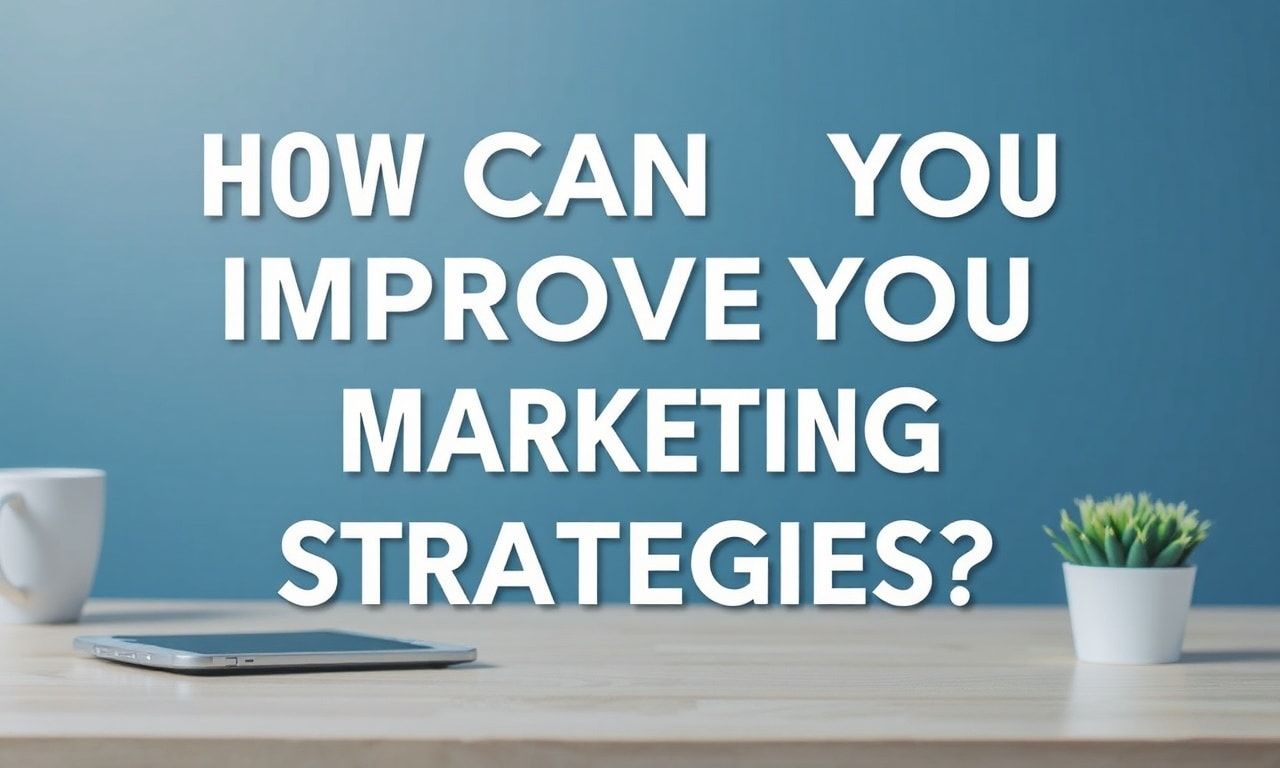 Dijital Pazarlama Stratejilerinizi Nasıl İyileştirebilirsiniz? How Can You Improve Your Digital Marketing Strategies?