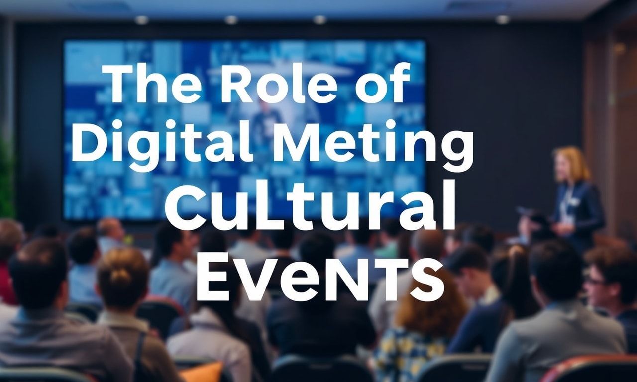 Dijital Pazarlama ve Kültürel Etkinliklerin Rolü The Role of Digital Marketing and Cultural Events
