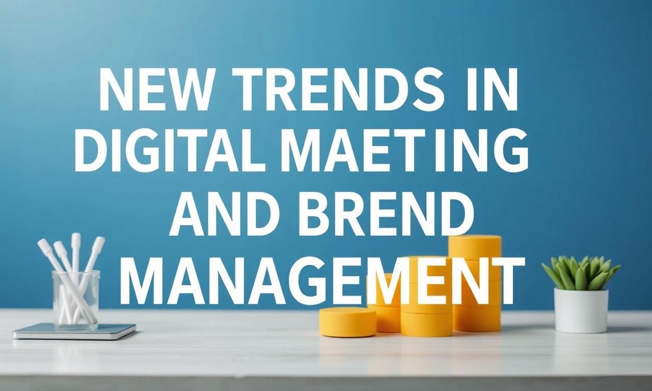 Dijital Pazarlama ve Marka Yönetiminde Yeni Trendler New Trends in Digital Marketing and Brand Management