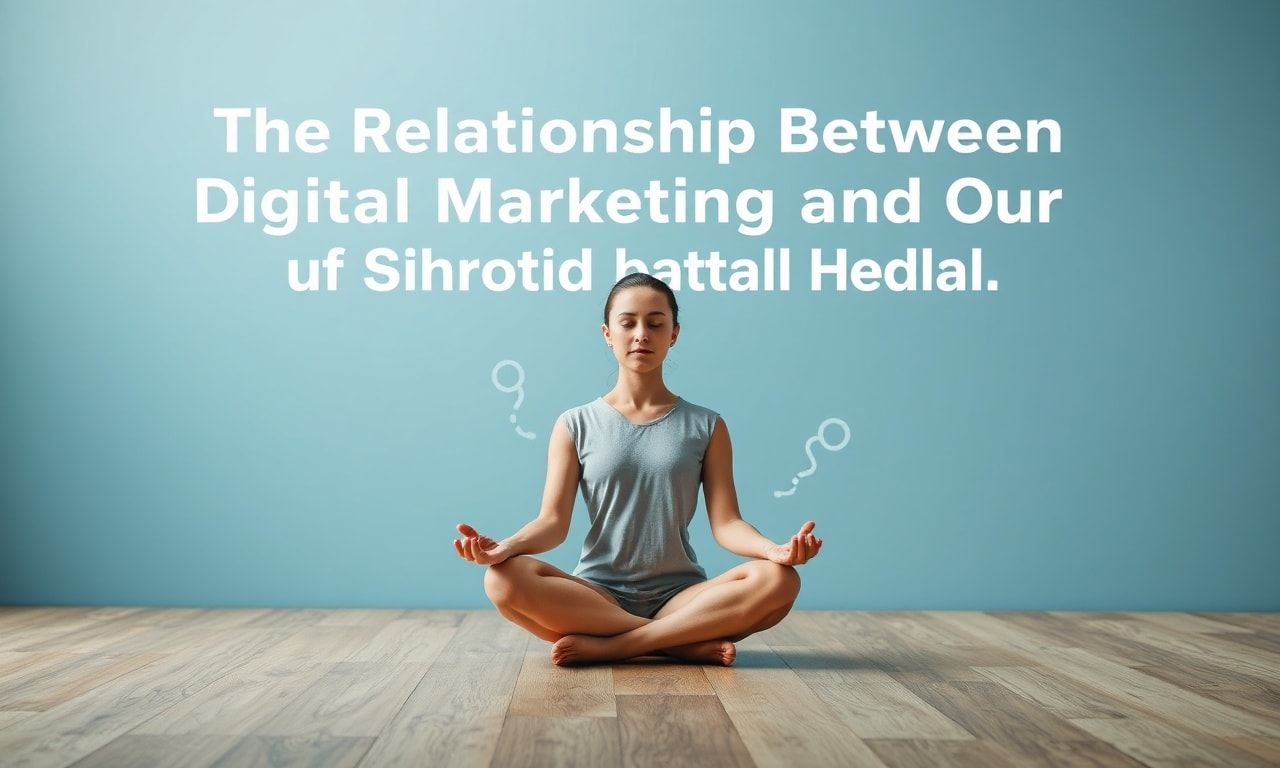 Dijital Pazarlama ve Ruhsal Sağlığımızın İlişkisi: Meditasyonun Etkisi The Relationship Between Digital Marketing and Our Mental Health: The Effect of Meditation