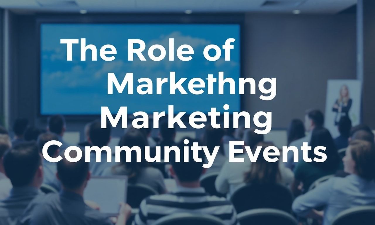 Dijital Pazarlama ve Topluluk Etkinliklerin Rolü The Role of Digital Marketing and Community Events