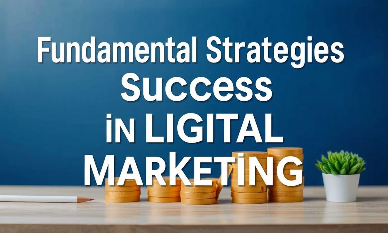 Dijital Pazarlamada Başarı için Temel Stratejiler Fundamental Strategies for Success in Digital Marketing