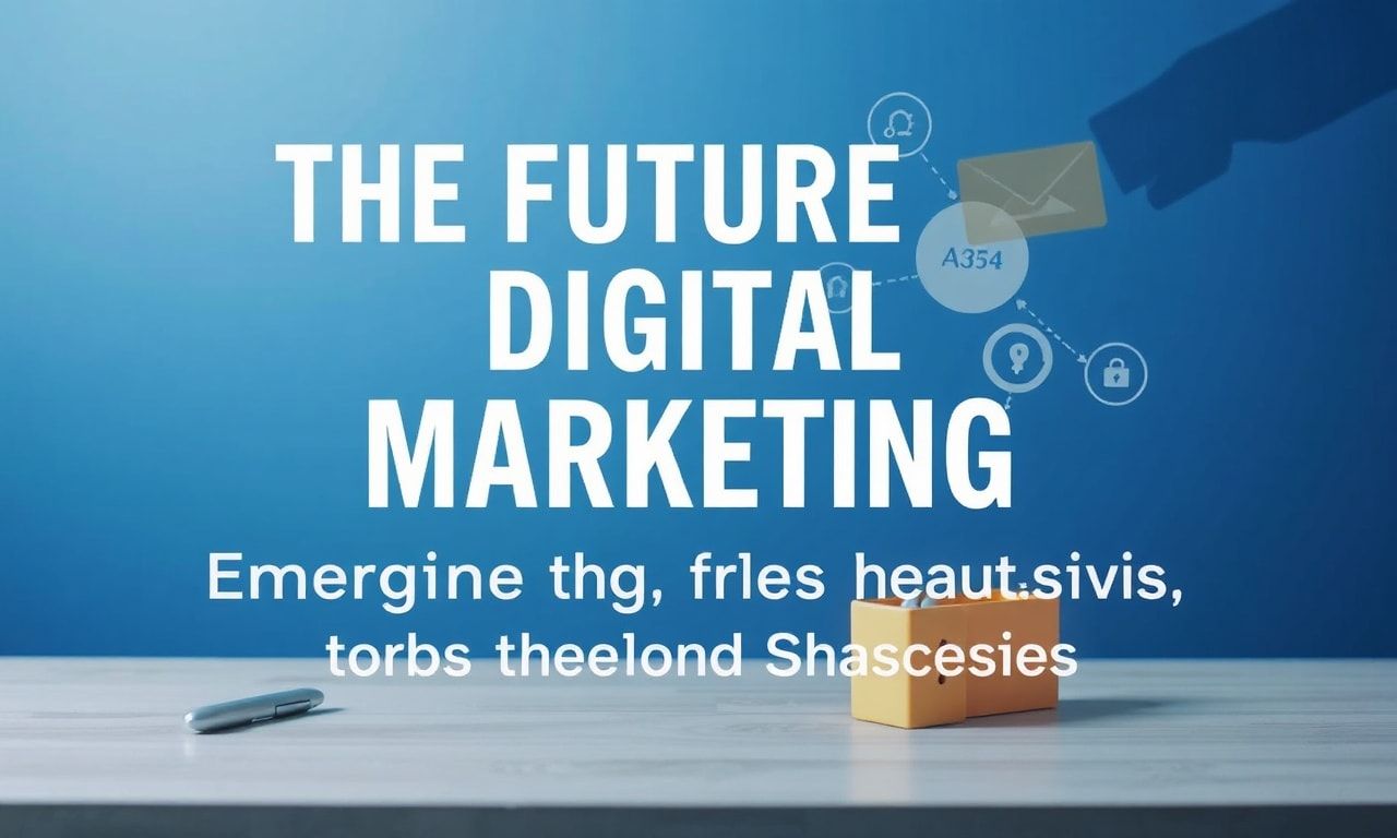 Dijital Pazarlamanın Geleceği: Yükselen Trendler ve Stratejiler The Future of Digital Marketing: Emerging Trends and Strategies