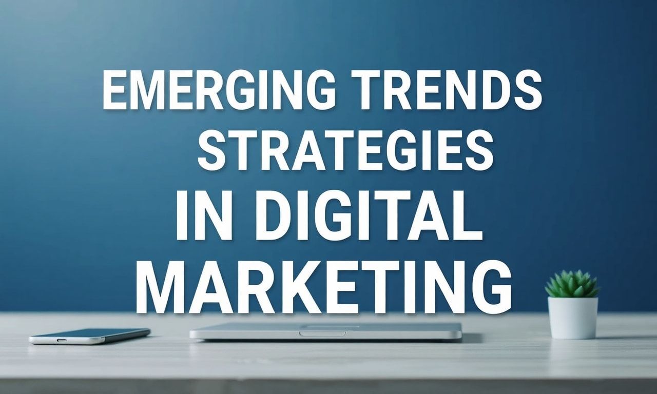 Dijital Pazarlamanın Gelişen Trendleri ve Stratejileri Emerging Trends and Strategies in Digital Marketing