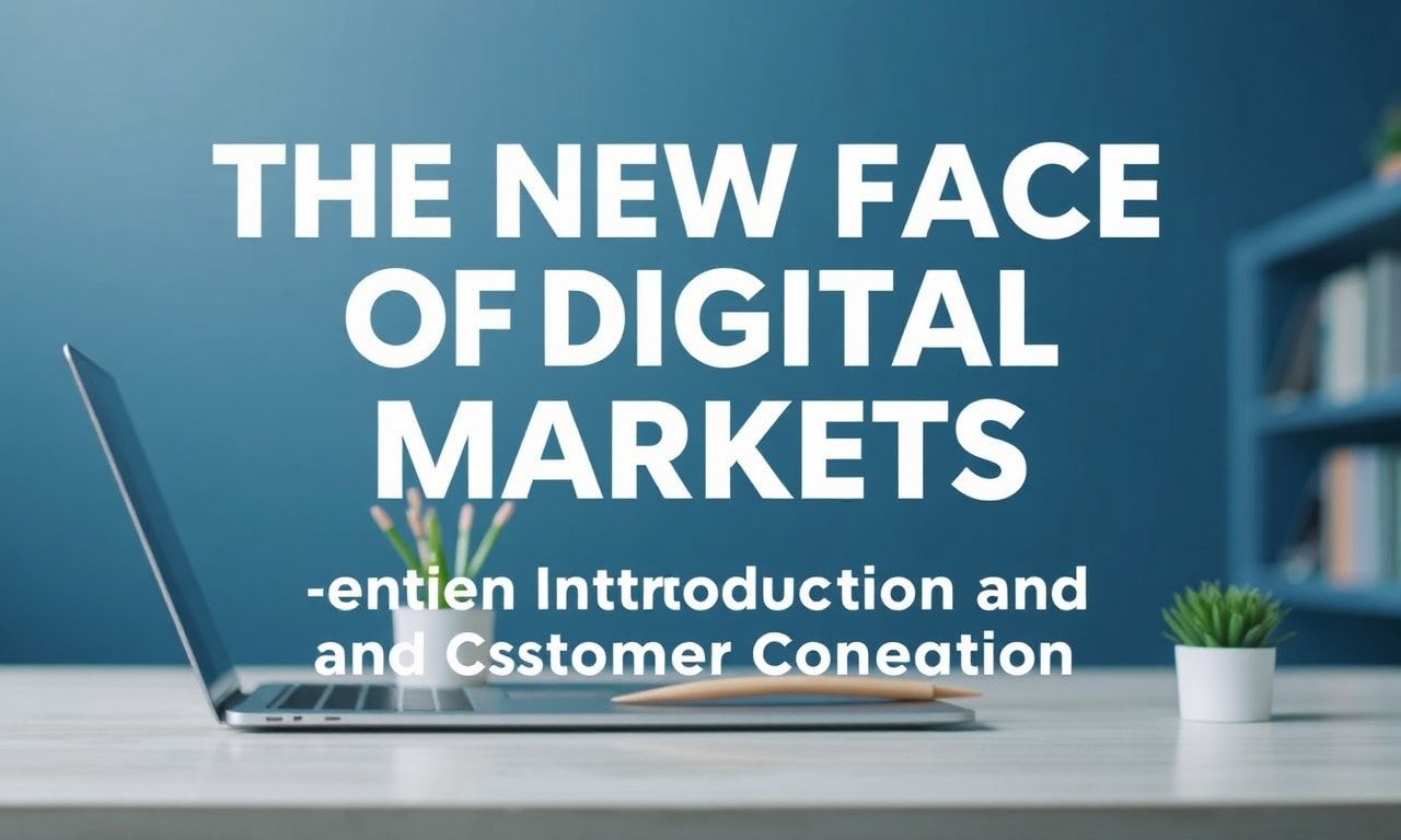 Dijital Pazarların Yeni Yüzü: Marka Tanıtımı ve Müşteri Bağlantısı The New Face of Digital Markets: Brand Introduction and Customer Connection
