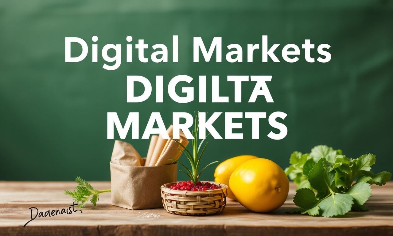 Dijital Pazarlar: Tarım Ürünleri Piyasası ve Pazarlama Stratejileri Digital Markets: Agricultural Product Markets and Marketing Strategies