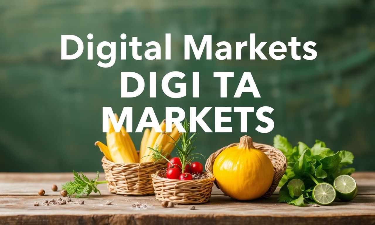 Dijital Pazarlar: Tarım Ürünleri Piyasası ve Pazarlama Stratejileri Digital Markets: Agricultural Product Market and Marketing Strategies