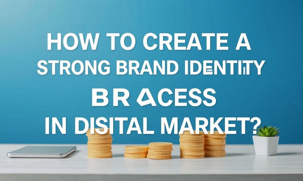 Dijital Pazarlarada Başarı için Güçlü Bir Marka Kimliği Nasıl Oluşturulur? How to Create a Strong Brand Identity for Success in Digital Markets?