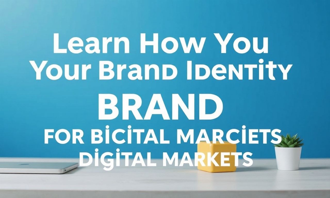 Dijital Pazarlarada Başarı için Marka Kimliğinizi Nasıl Geliştireceğinizi Öğrenin Learn How to Develop Your Brand Identity for Success in Digital Markets