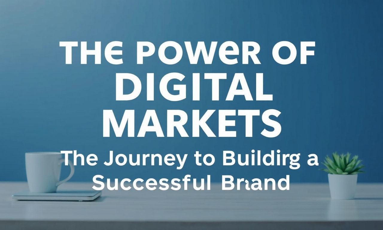Dijital Pazarlarin Gücü: Başarılı Bir Marka Oluşumuna Yolculuk The Power of Digital Markets: The Journey to Building a Successful Brand