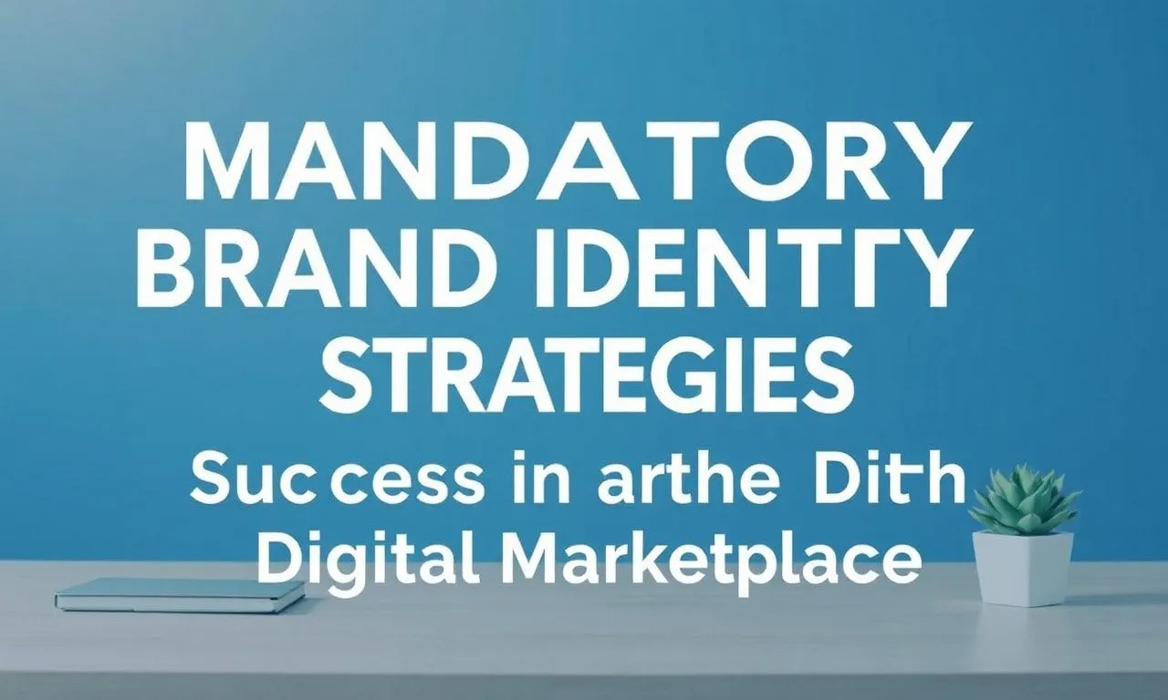 Dijital Piyasa’da Başarı için Zorunlu Marka Kimliği Stratejileri Mandatory Brand Identity Strategies for Success in the Digital Marketplace