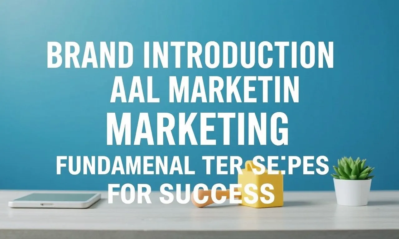 Marka Tanıtımı ve Dijital Pazarlama: Başarı İçin Temel Adımlar Brand Introduction and Digital Marketing: Fundamental Steps for Success