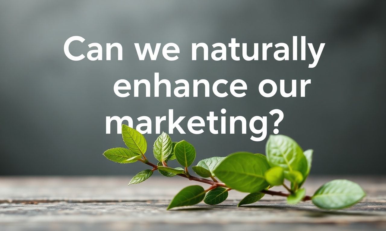 Marketing Başarılarımızı Doğal Yollardan Artırabilir miyiz? Can we naturally enhance our marketing successes?