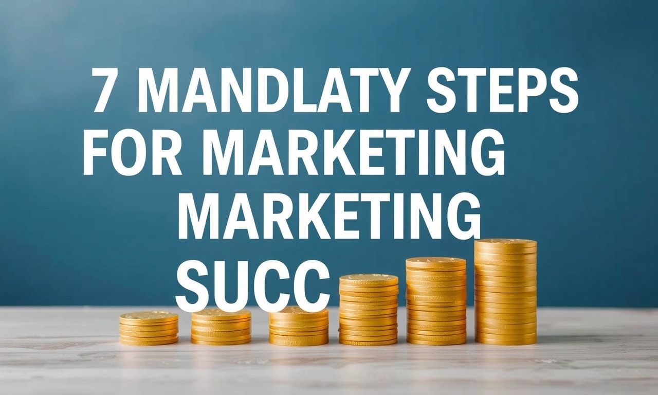 Marketing Başarısı için Zorunlu 7 Adım 7 Mandatory Steps for Marketing Success