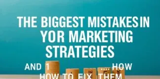 Marketing Stratejilerinizdeki En Büyük Hatalar ve Nasıl Onları Düzeltirsiniz The Biggest Mistakes in Your Marketing Strategies and How to Fix Them