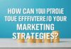 Marketing Stratejilerinizin Verimliliğini Nasıl Artırırsınız? How Can You Improve the Effectiveness of Your Marketing Strategies?