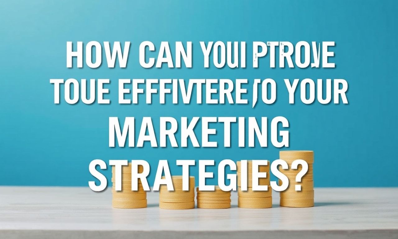 Marketing Stratejilerinizin Verimliliğini Nasıl Artırırsınız? How Can You Improve the Effectiveness of Your Marketing Strategies?