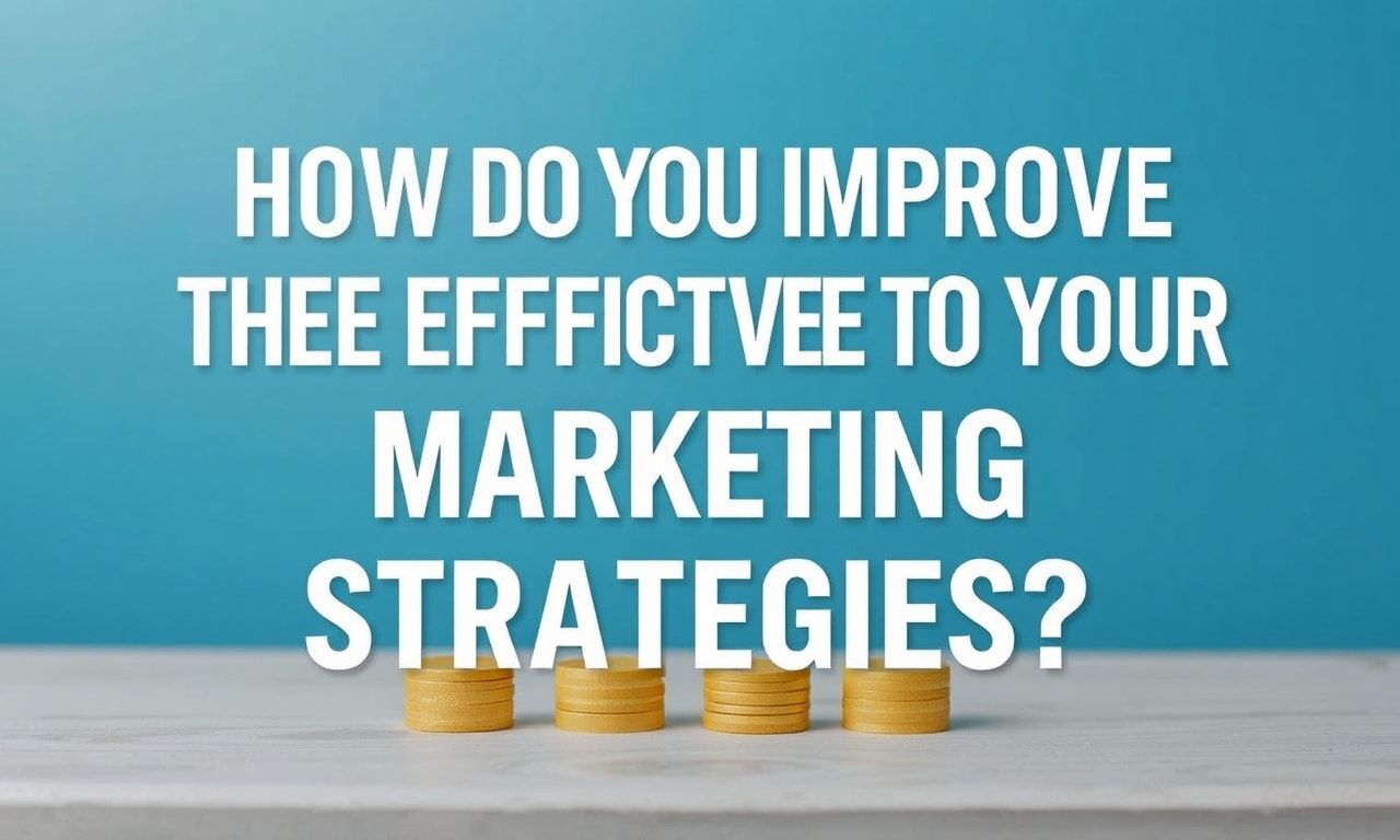 Marketing Stratejilerinizin Verimliliğini Nasıl Artırırsınız? How Do You Improve the Effectiveness of Your Marketing Strategies?