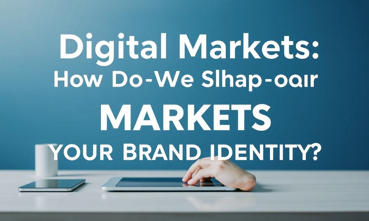 Dijital Pazarlar: Marka Kimliğinizi Nasıl Şekillendiririz? Digital Markets: How Do We Shape Your Brand Identity?