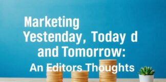 Marketing Dün, Bugün ve Yarın: Bir Editörün Düşünceleri Marketing Yesterday, Today and Tomorrow: An Editor's Thoughts