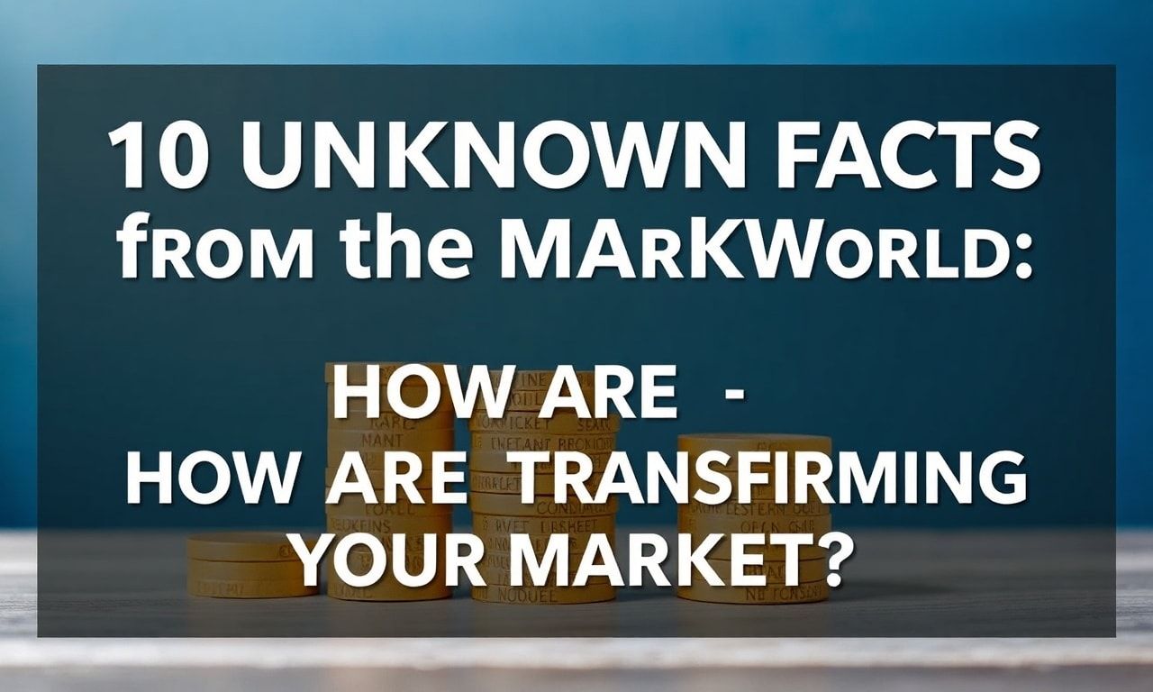 Marketing Dünyasından 10 Bilmedik Gerçek: Pazarı Nasıl Dönüştürüyoruz? 10 Unknown Facts from the Marketing World: How Are We Transforming the Market?