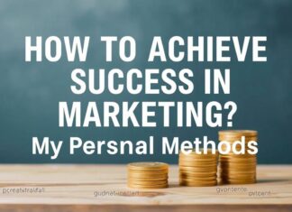 Marketing’de Başarı Nasıl Sağlanır? Benim Özel Yöntemlerim How to Achieve Success in Marketing? My Personal Methods