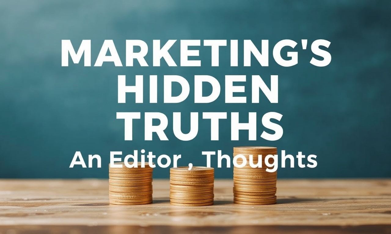 Marketing’de Gizli Gerçekler: Bir Editörün Düşünceleri Marketing's Hidden Truths: An Editor's Thoughts