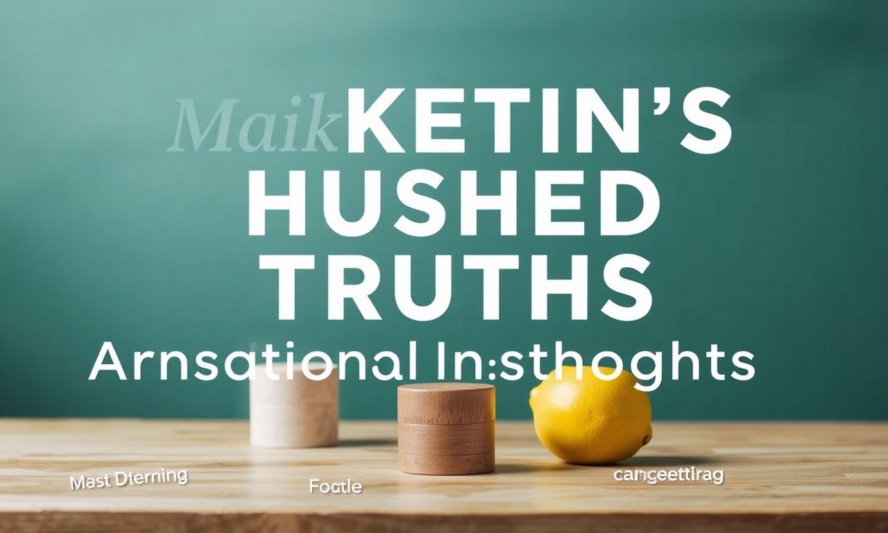 Marketing’de Susturulmuş Gerçekler: Bir Editörün İçgüdüsel Düşünceleri Marketing's Hushed Truths: An Editor's Instinctive Thoughts
