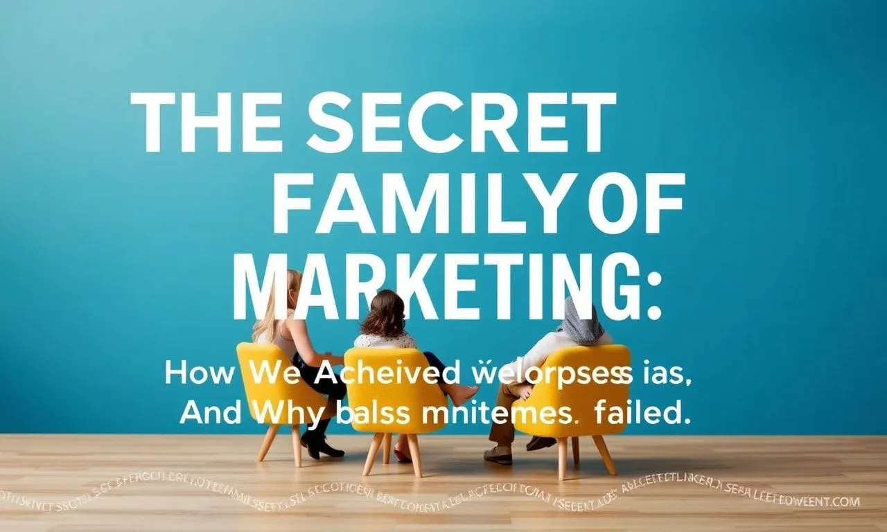 Marketing’in Gizli Ailesi: Nasıl Başarıya Ulaştık? (Ve Neden Bazen Baştan Çıkardık) The Secret Family of Marketing: How We Achieved Success (And Why We Sometimes Failed)