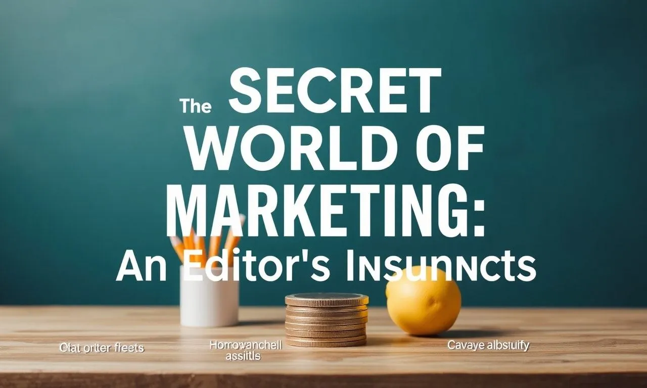 Marketing’in Gizli Dünyası: Bir Editörün İçgüdüleri The Secret World of Marketing: An Editor's Instincts