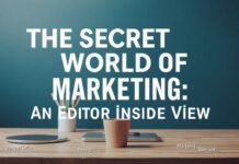 Marketing’in Gizli Dünyası: Bir Editörün İç Gözüyle The Secret World of Marketing: An Editor's Inside View