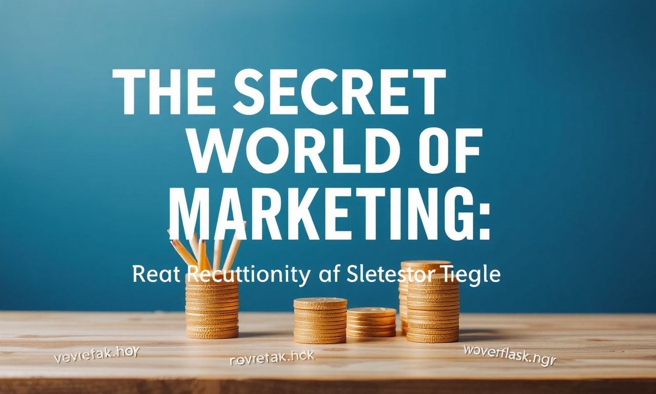 Marketing’in Gizli Dünyası: Bir Senior Editörün Düşünceleri The Secret World of Marketing: Reflections of a Senior Editor