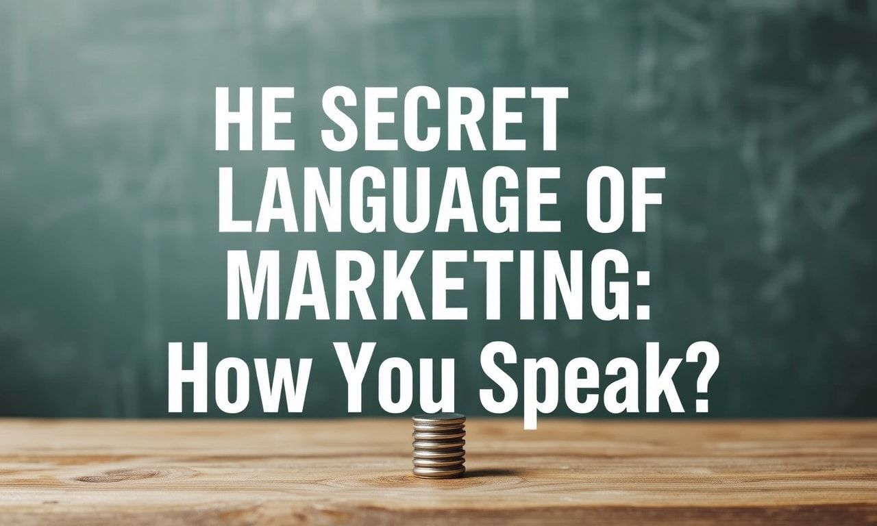 Marketing’in Gizli Dili: Nasıl Konuşuyoruz? The Secret Language of Marketing: How Do We Speak?