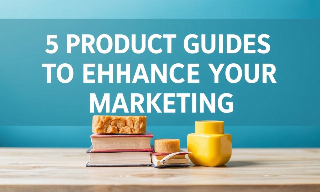 Marketing Stratejilerini Geliştirmek için 5 Ürün Rehberi 5 Product Guides to Enhance Your Marketing Strategies