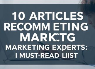 Marketing Uzmanları Tarafından Önerilen 10 Makale: Okumalı Listesi 10 Articles Recommended by Marketing Experts: A Must-Read List