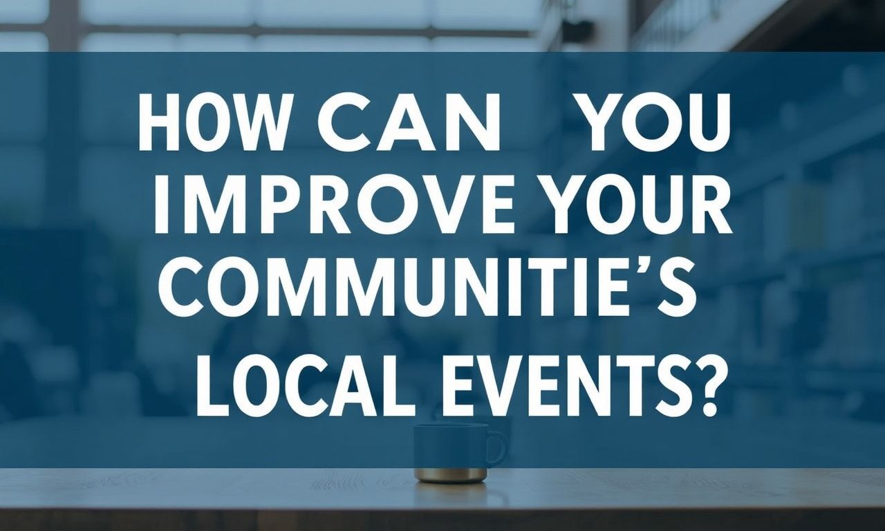 Yerel Etkinlikler ile Topluluklarınızı Nasıl Geliştirebilirsiniz? How Can You Improve Your Communities with Local Events?